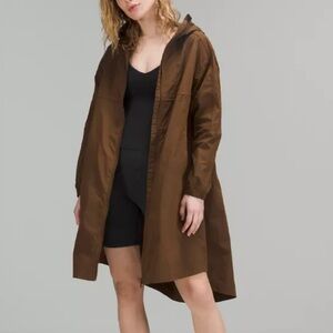Brown oversized Lululemon Women's Coat